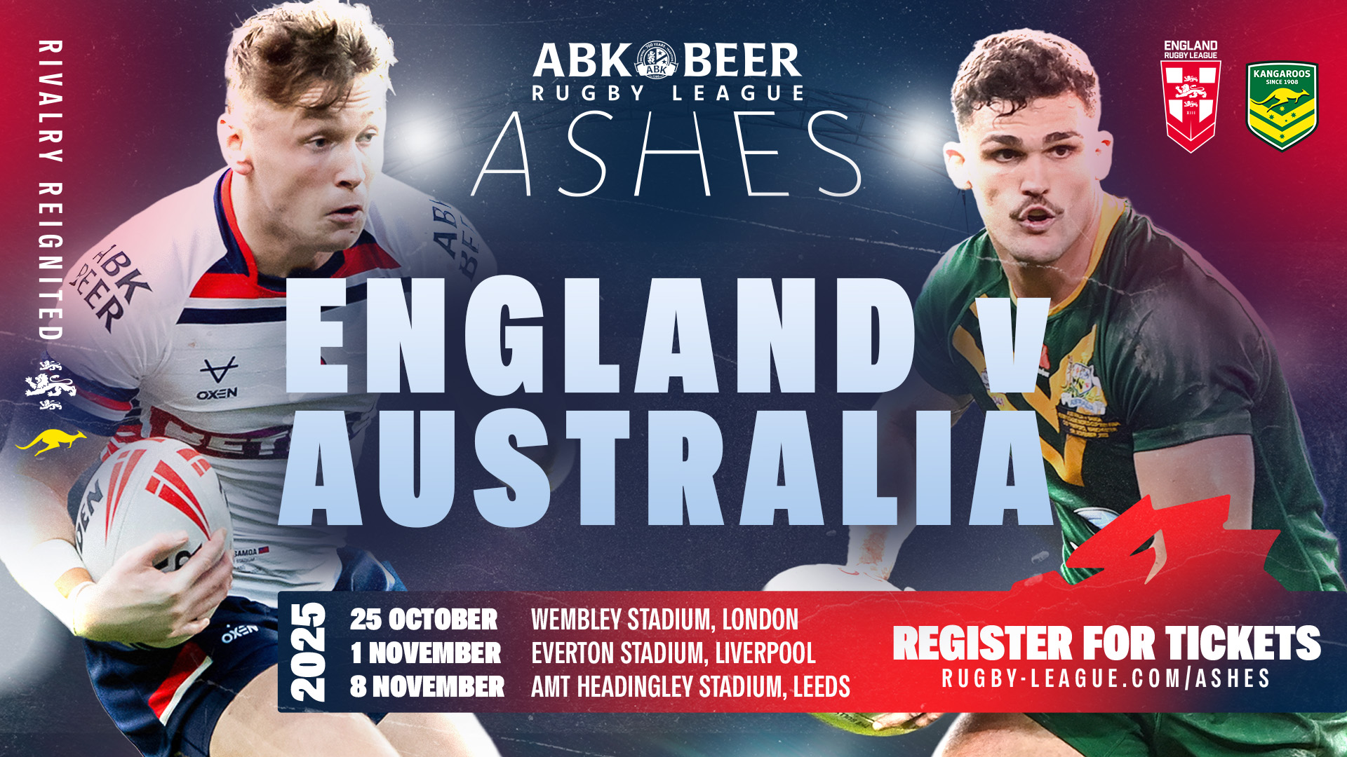 The Rugby League Ashes 2025